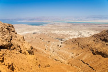 Masada üzerinden Üstten Görünüm