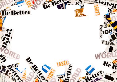 harfleri ile arka plan