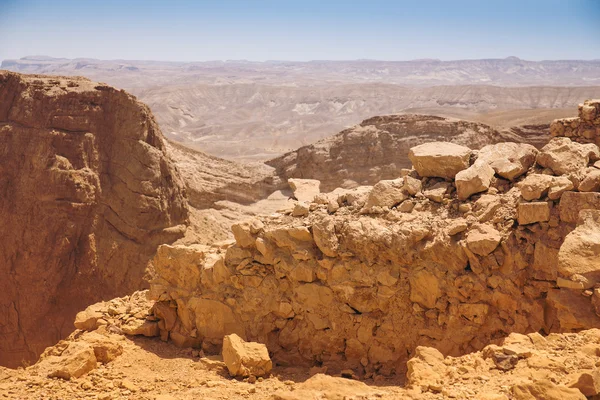 Widoki na góry w Masada — Zdjęcie stockowe