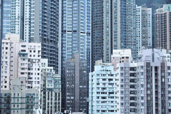 Vista Del Distrito Central Desde Arriba Hong Kong —  Fotos de Stock