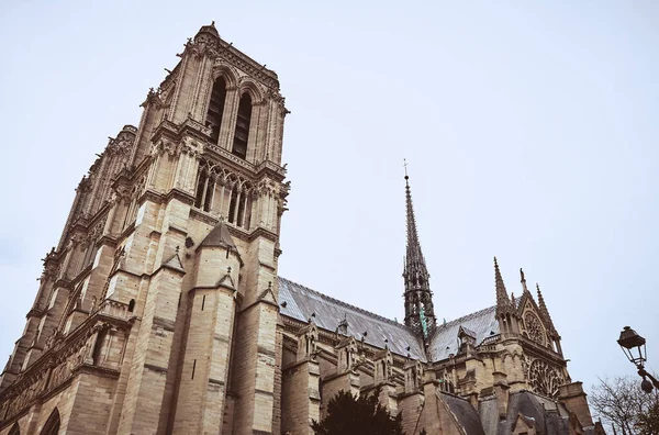 Notre Dame Paris Från Sidan Paris — Stockfoto