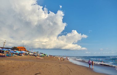 Endonezya, Bali 'deki Canggu Plajı