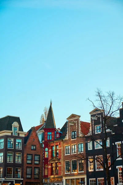 Daken Van Oude Gebouwen Amsterdam Het Fal — Stockfoto
