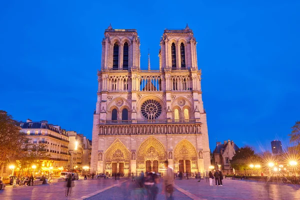 Una Dintre Principalele Atracții Ale Parisului Notre Dame Paris — Fotografie, imagine de stoc