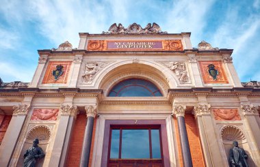 Kopenhag, Danimarka - 29 Haziran 2018: The Ny Carlsberg Glyptotek bir sanat müzesidir..