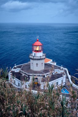 Portekiz, Azores Takımadası 'ndaki Sao Miguel Adası' ndaki Deniz Feneri Takımadası..