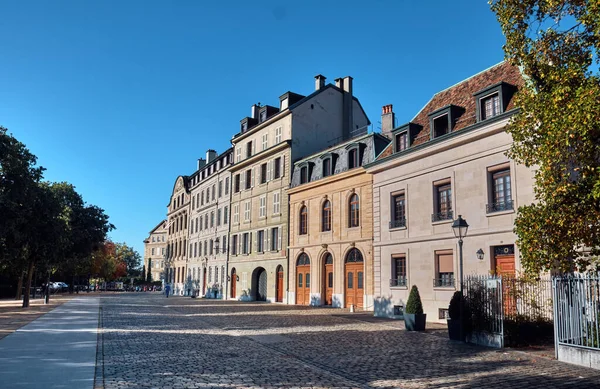 Paesaggio Urbano Ginevra Seconda Città Più Popolosa Della Svizzera — Foto Stock