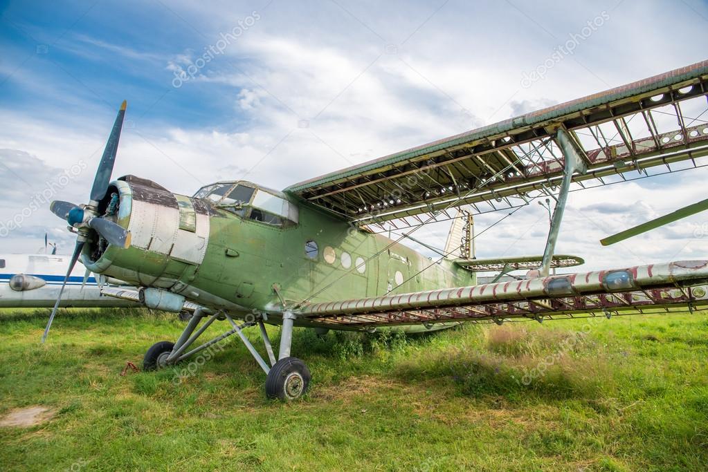 Old historic airplane