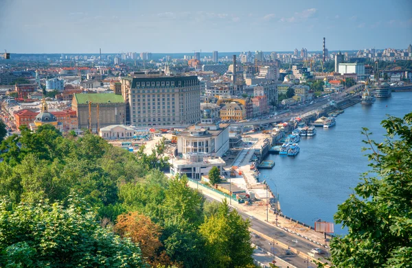 Bella vista della Kiev — Foto Stock