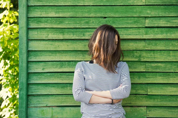 Young sad woman — Stock Photo, Image