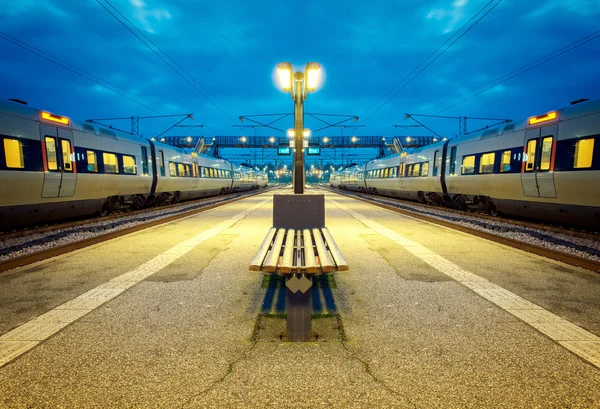 기차역 — 스톡 사진