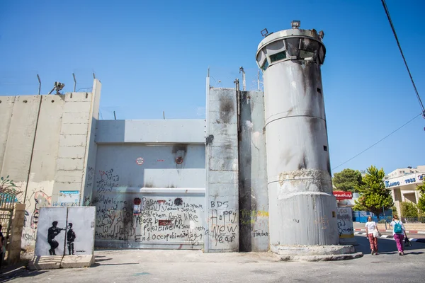 La barrera israelí de Cisjordania —  Fotos de Stock