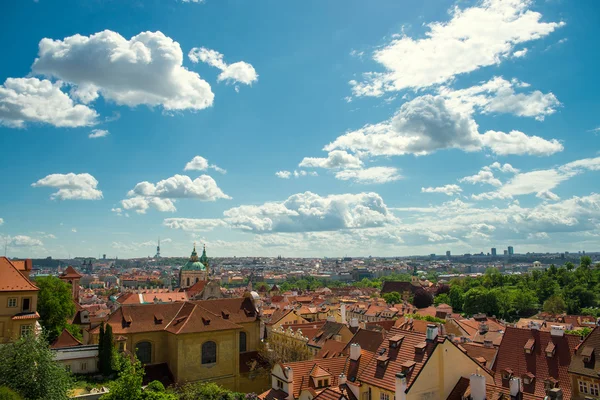 Praga vista dall'alto — Foto Stock