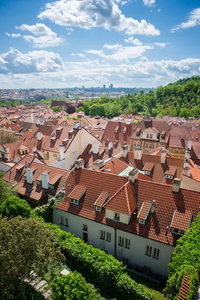 Praha: pohled shora — Stock fotografie