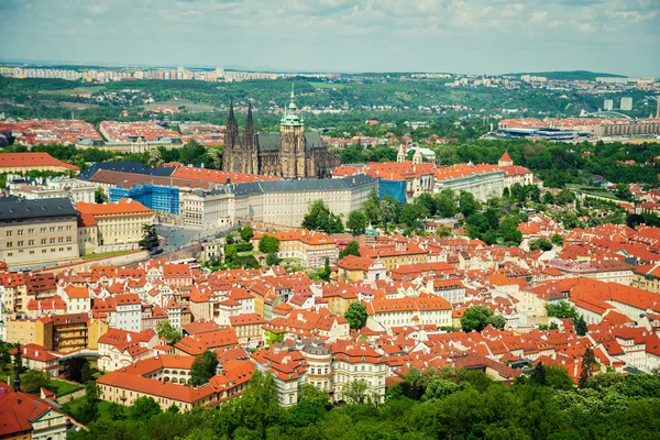 Praga vista dall'alto — Foto Stock