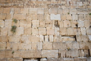 Kudüs'te Western wall