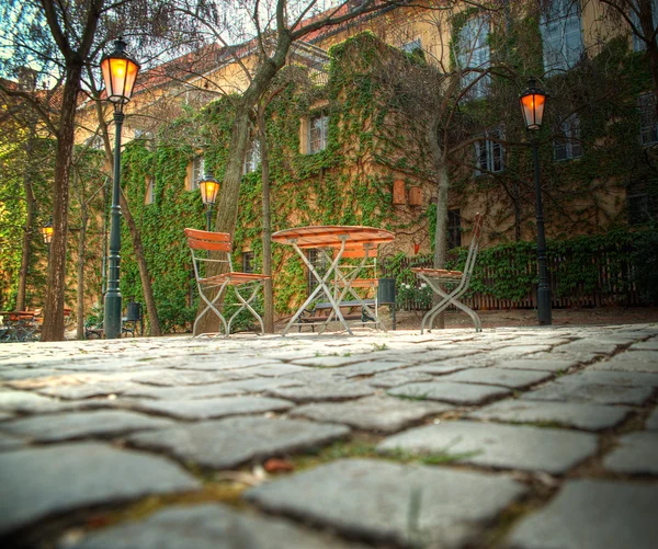 Tables and chairs — Stock Photo, Image