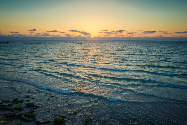 Por do sol em Tel Aviv — Fotografia de Stock