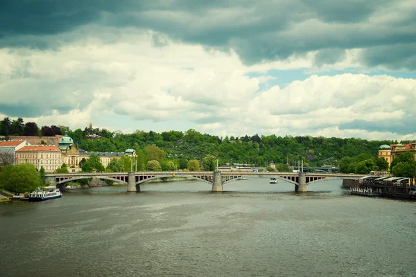 Manesuv bridge in Prague — Stock Photo, Image