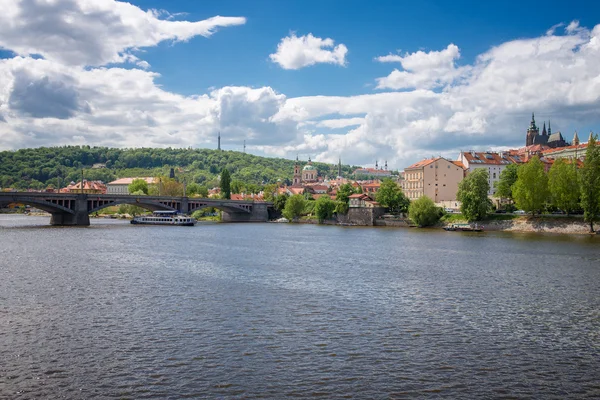 Řeka v Praze — Stock fotografie
