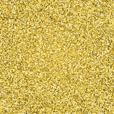 Gold glitter sparkling pattern. Decorative seamless background. Shiny glam abstract texture. Tile sparkle golden confetti backdrop. Luxury wrapping paper texture clipart