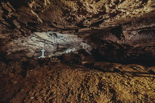 Grotta sotterranea — Foto Stock