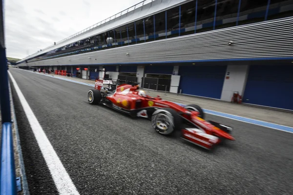 セバスチャン ・ ベッテル フェラーリ 2015 — ストック写真