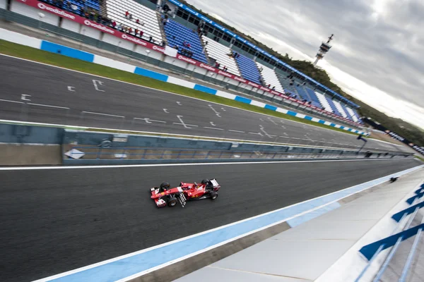 Кими Райкконен в Ferrari 2015 — стоковое фото
