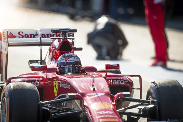 Kimi Raikkonen Ferrari 2015 — Zdjęcie stockowe