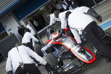Jenson Button Jerez 2015