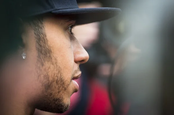 Lewis Hamilton - Jerez 2015 — Stockfoto