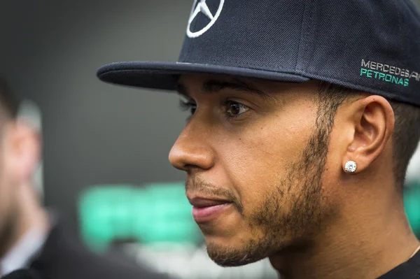 Lewis Hamilton - Jerez 2015 — Zdjęcie stockowe