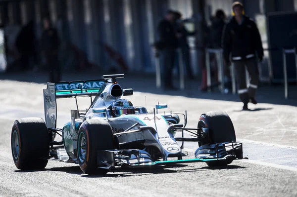 Lewis Hamilton Jerez 2015 — Fotografia de Stock