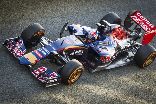 Max Verstappen Jerez 2015 — Zdjęcie stockowe