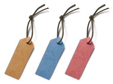 Beyaz arkaplanda bir fiyat etiketi notunu kapat