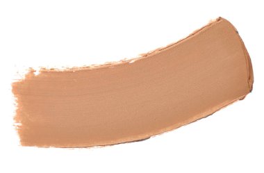 Beyaz arkaplanda yüz pudrasını kapat