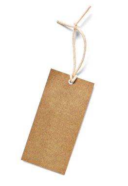 Beyaz arkaplanda bir fiyat etiketi notunu kapat