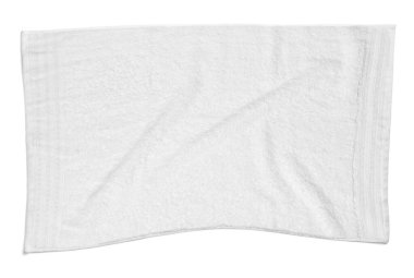 Beyaz arka plandaki beyaz yastığı kapat