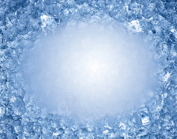 Крупный План Льда — стоковое фото