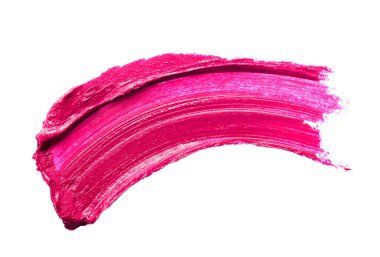 Beyaz arkaplandaki ruj boyasını kapat