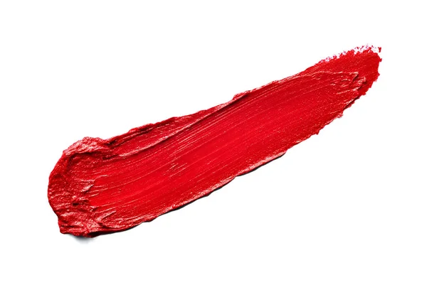 Close Lipstick Paint White Background — Stock Photo, Image
