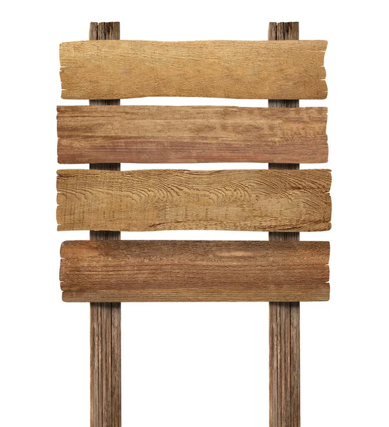 Beyaz arkaplanda ahşap bir tabelayı kapat