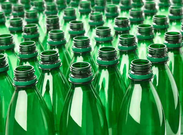 Primer Plano Botellas Plástico Vacías —  Fotos de Stock