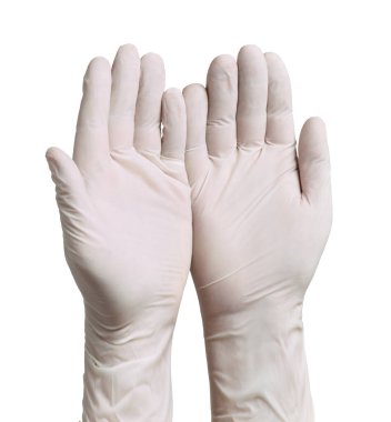 Lateks eldiven koruma virüsü korona koronavirüs hastalığı salgını sağlık hijyen eli