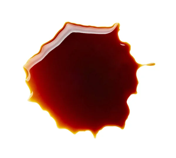 Coffee stain fleck beverage drink black espresso drop fleck splash background splatter spill stained — Stock Photo, Image