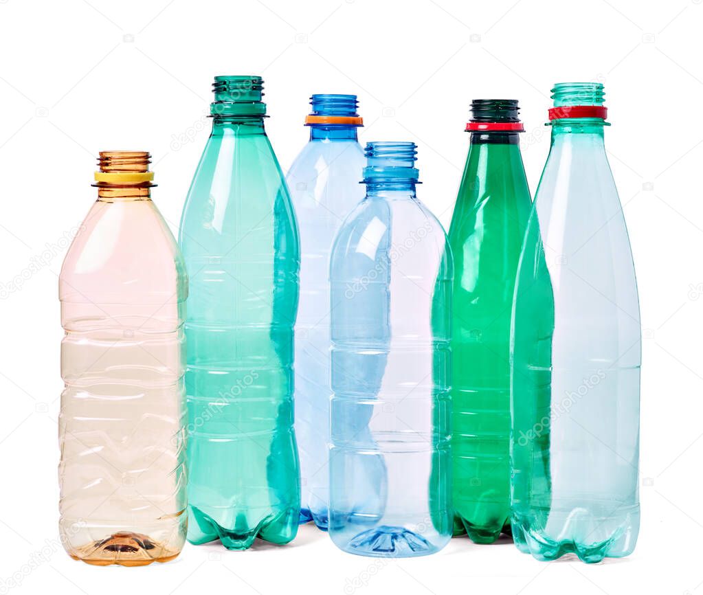 plastic bottle empty transparent recycling container water environment drink garbage beverage