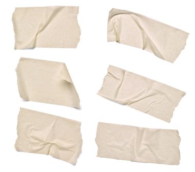 Yapışkan bant yapışkan kanal maskeleyici İskoç arka planı yırtılmış kağıt parçası etiket notu onarımı