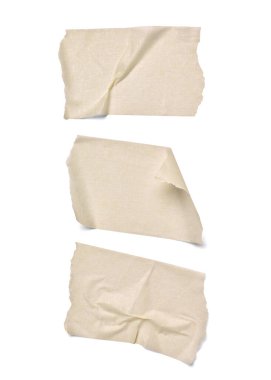 Yapışkan bant yapışkan kanal maskeleyici İskoç arka planı yırtılmış kağıt parçası etiket notu onarımı