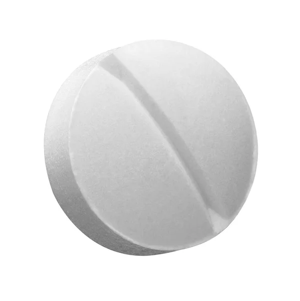 Pilule blanche médicament médicamenteux — Photo