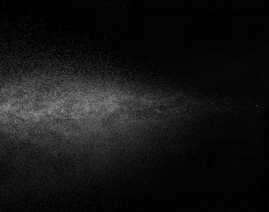 Sprey su damlası buhar havası